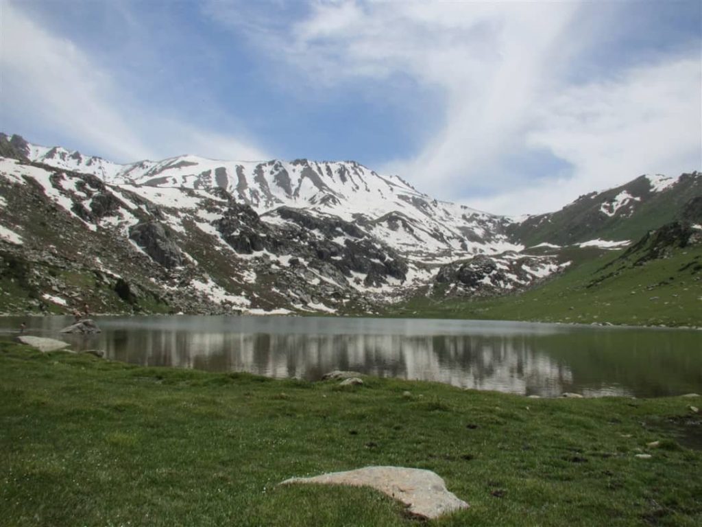 Kol-Tor Lake in Jergez Valley