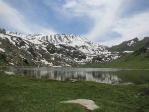 Kol-Tor Lake in Jergez Valley