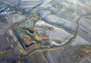 Aerial view of Shorobashat in 2023