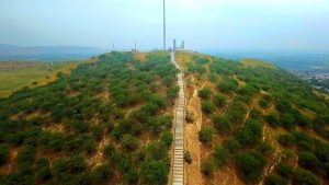 Stairway on Ayub-Too hill, Jalal-Abad