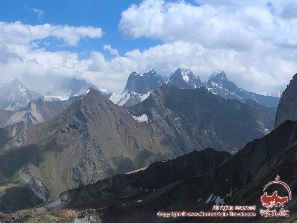 Uryam river valley in the Pamir-Alay