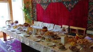 Dining room at Kok-Archa Guesthouse