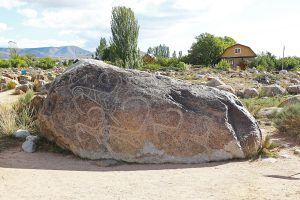 Cholpon-Ata Petroglyphs — site photograph