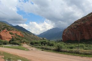 In the base of the Juuku Gorge