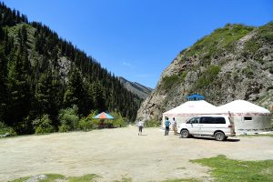 Купание в горячих источниках Джуукучак