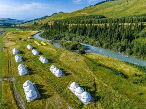 Лагерь Каркара компании Ak-Sai Travel
