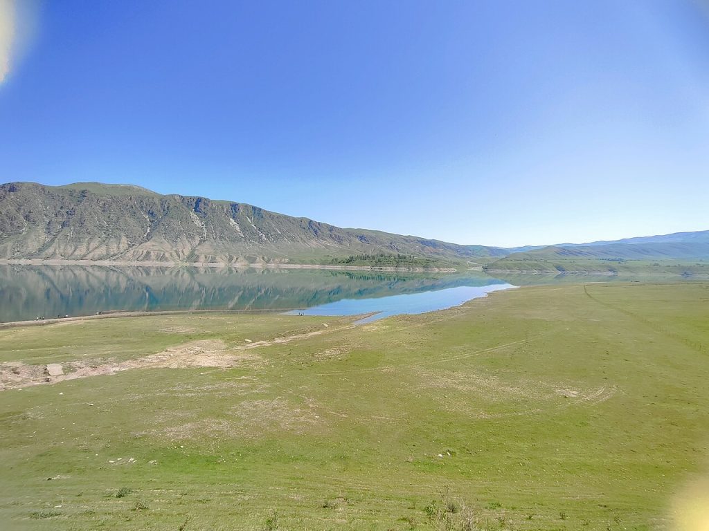 Papan Reservoir south of Osh
