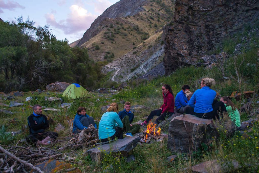 Urmaral River in the Talas Ala-Too